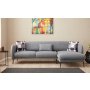Atelier del Sofa Ugaona garnitura Venus R Grey - slika 1