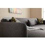 Atelier del Sofa Ugaona garnitura Venus L Anthracite - slika 3