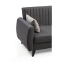 Atelier del Sofa Ugaona garnitura Alkon Dark Grey - slika 4