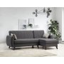 Atelier del Sofa Ugaona garnitura Alkon Dark Grey - slika 1