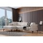 Atelier del Sofa Ugaona garnitura Horizon Left Ecru - slika 1