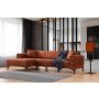 Atelier del Sofa Ugaona garnitura Horizon Left Tile Red - slika 1