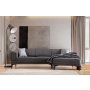 Atelier del Sofa Ugaona garnitura Horizon Right Dark Grey - slika 2