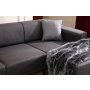 Atelier del Sofa Ugaona garnitura Horizon Right Dark Grey - slika 3