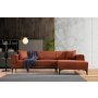 Atelier del Sofa Ugaona garnitura Horizon Right Tile Red - slika 2