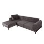 Atelier del Sofa Ugaona garnitura Nero NQ6 184 - slika 3