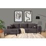 Atelier del Sofa Ugaona garnitura Nero NQ6 184 - slika 1