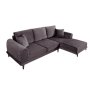 Atelier del Sofa Ugaona garnitura Nero NQ6 185 - slika 2