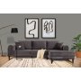 Atelier del Sofa Ugaona garnitura Nero NQ6 185 - slika 1
