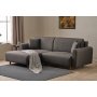 Atelier del Sofa Ugaona garnitura Mane Left Anthracite - slika 1