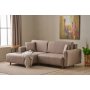 Atelier del Sofa Ugaona garnitura Mane Left Brown - slika 1