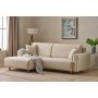 Atelier del Sofa Ugaona garnitura Mane Left Cream - slika 1