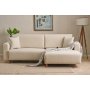 Atelier del Sofa Ugaona garnitura Mane Right Cream - slika 2
