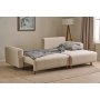 Atelier del Sofa Ugaona garnitura Mane Right Cream - slika 3