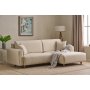 Atelier del Sofa Ugaona garnitura Mane Right Cream - slika 1