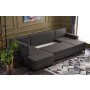 Atelier del Sofa Ugaona garnitura Ece Panoramik Anthracite - slika 3
