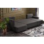 Atelier del Sofa Ugaona garnitura Ece Panoramik Anthracite - slika 4