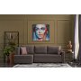 Atelier del Sofa Ugaona garnitura Ece Left Brown - slika 1
