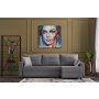 Atelier del Sofa Ugaona garnitura Ece Right Grey - slika 2