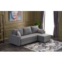 Atelier del Sofa Ugaona garnitura Ece Right Grey - slika 1