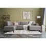Atelier del Sofa Ugaona garnitura Belen Brown - slika 1