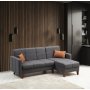 Atelier del Sofa Ugaona garnitura Polya Dark Grey - slika 2
