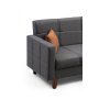 Atelier del Sofa Ugaona garnitura Polya Dark Grey - slika 4