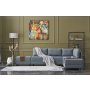 Atelier del Sofa Ugaona garnitura Fly Right Blue - slika 1