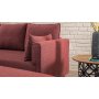 Atelier del Sofa Ugaona garnitura Bella Corner Sofa Left 2 Claret Red - slika 4