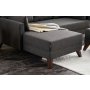 Atelier del Sofa Ugaona garnitura Bella Mini Corner Sofa Left Anthracite - slika 4
