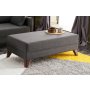 Atelier del Sofa Ugaona garnitura Bella Mini Corner Sofa Left Anthracite - slika 5