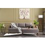 Atelier del Sofa Ugaona garnitura Bella Mini Corner Sofa Left Brown - slika 1