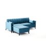 Atelier del Sofa Ugaona garnitura Ova Turquoise - slika 5