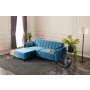 Atelier del Sofa Ugaona garnitura Ova Turquoise - slika 1