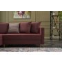 Atelier del Sofa Ugaona garnitura Aydam Left Claret Red - slika 3