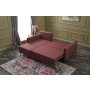 Atelier del Sofa Ugaona garnitura Aydam Left Claret Red - slika 4