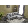 Atelier del Sofa Ugaona garnitura Aydam Right Grey - slika 2