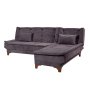 Atelier del Sofa Ugaona garnitura Kelebek Corner Right Anthracite - slika 5
