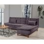 Atelier del Sofa Ugaona garnitura Kelebek Corner Right Anthracite - slika 1