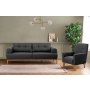 Atelier del Sofa Sofa i fotelja Vina Set Anthracite Atlantic Pine - slika 2