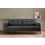 Atelier del Sofa Sofa i fotelja Vina Set Anthracite Walnut - slika 3