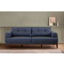 Atelier del Sofa Sofa i fotelja Vina Set Dark Blue Walnut - slika 3