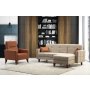 Atelier del Sofa Ugaona garnitura i fotelja Polya L Beige - slika 1