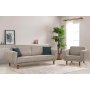 Atelier del Sofa Sofa i fotelja Lorus Set Walnut Grey - slika 1