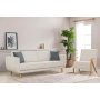 Atelier del Sofa Sofa i fotelja Larus Wood Set Oak Cream - slika 2