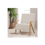 Atelier del Sofa Sofa i fotelja Larus Wood Set Oak Cream - slika 3
