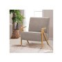 Atelier del Sofa Sofa i fotelja Larus Wood Set Oak Grey - slika 3