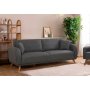 Atelier del Sofa Sofa i fotelja Hera Set Anthracite - slika 4