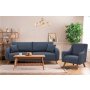 Atelier del Sofa Sofa i fotelja Hera Set Dark Blue - slika 1