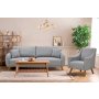 Atelier del Sofa Sofa i fotelja Hera Set Grey - slika 1